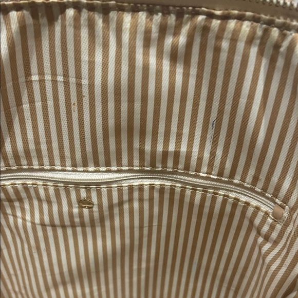 Vintage Kate Spade Tan and Red Tote Bag - Picture 7 of 10